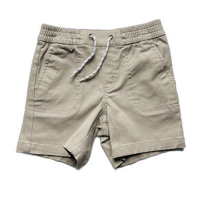 Janie and Jack Twill Pull-On Short Pure Khaki Size 4